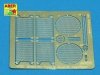 Aber 35G06 Grilles for german tank King Tiger, Jagdtiger (1:35)